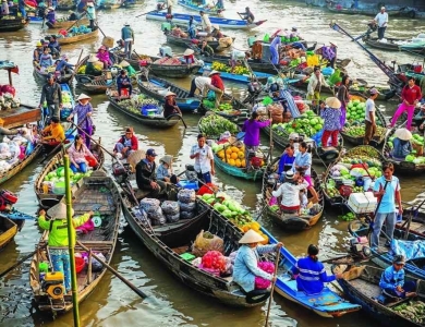 TOUR MIỀN TÂY 5 NGÀY 4 ĐÊM XUÔI DÒNG CỬU LONG