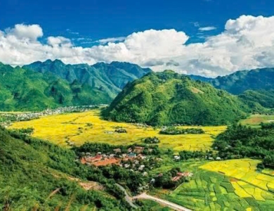 TOUR DU LỊCH Pù Luông - Hòa Bình - Mù Cang Chải - La Pán Tẩn - Tà Xùa