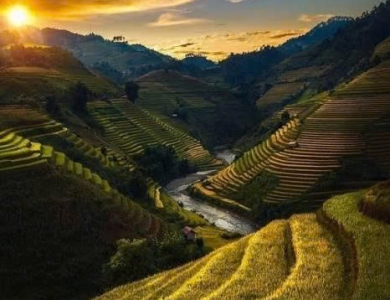 TOUR DU LỊCH Pù Luông - Hòa Bình - Mù Cang Chải - La Pán Tẩn - Tà Xùa