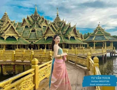 TOUR ĐOÀN THÁI LAN BANGKOK - PATTAYA 5 NGÀY 4 ĐÊM