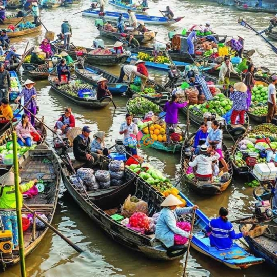 TOUR MIỀN TÂY 5 NGÀY 4 ĐÊM XUÔI DÒNG CỬU LONG